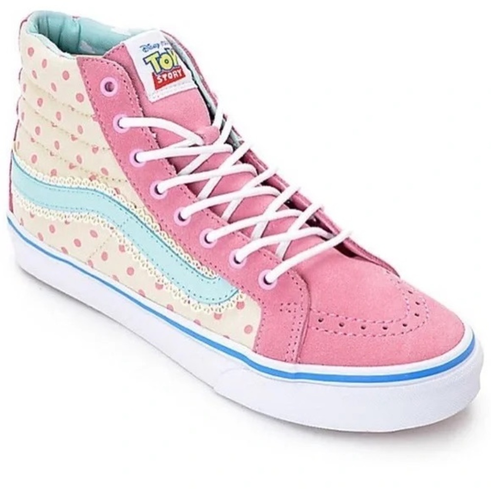 Vans Disney bo peep Toy Story high tops Pixar rare